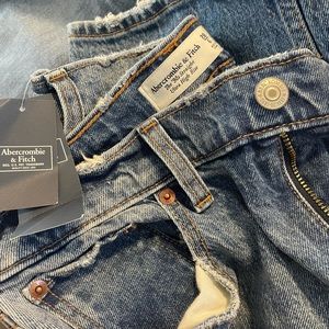 A&F 90s ultra high rise curve love size 28.